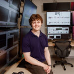 Adam Kurth at ASU's CXFEL Labs control room