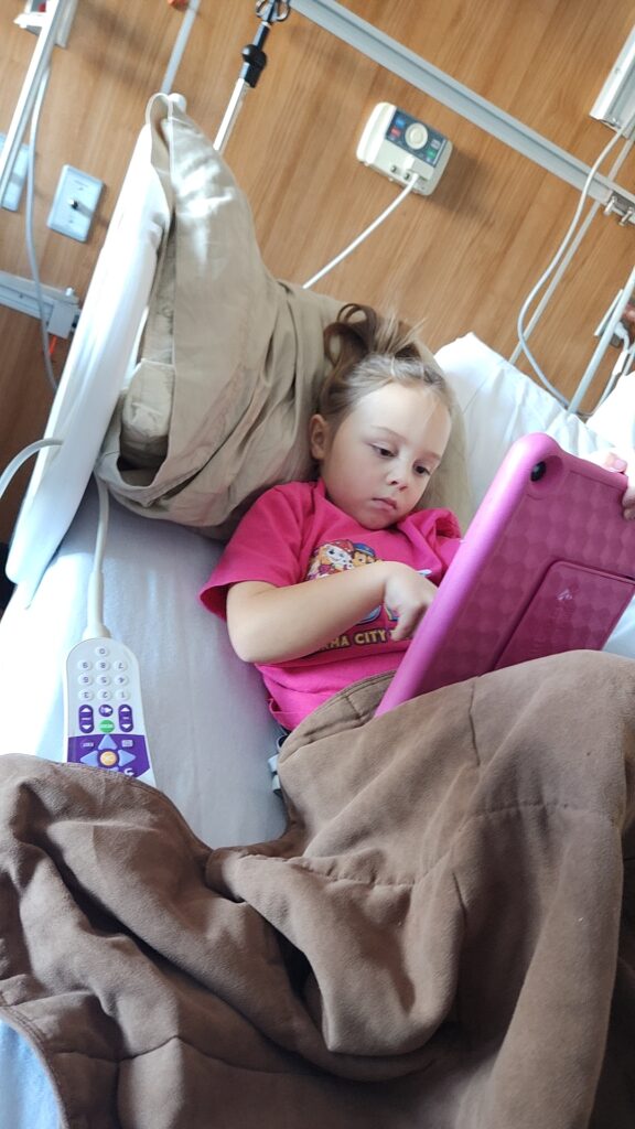 DECEMBER 2023- admitted with cholangitis. - COTA for Adleigh's Journey