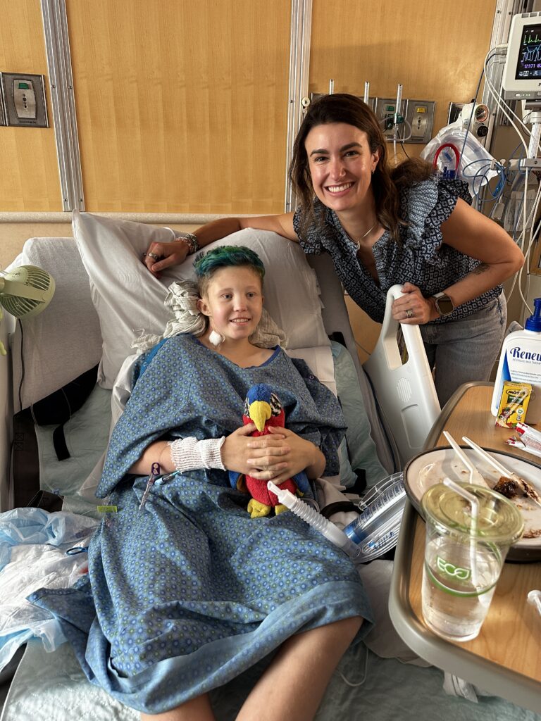Doctor Adams visiting Zack