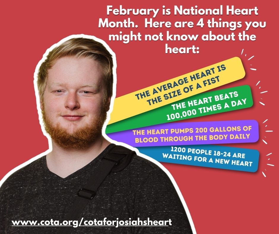 February is National Heart Month.