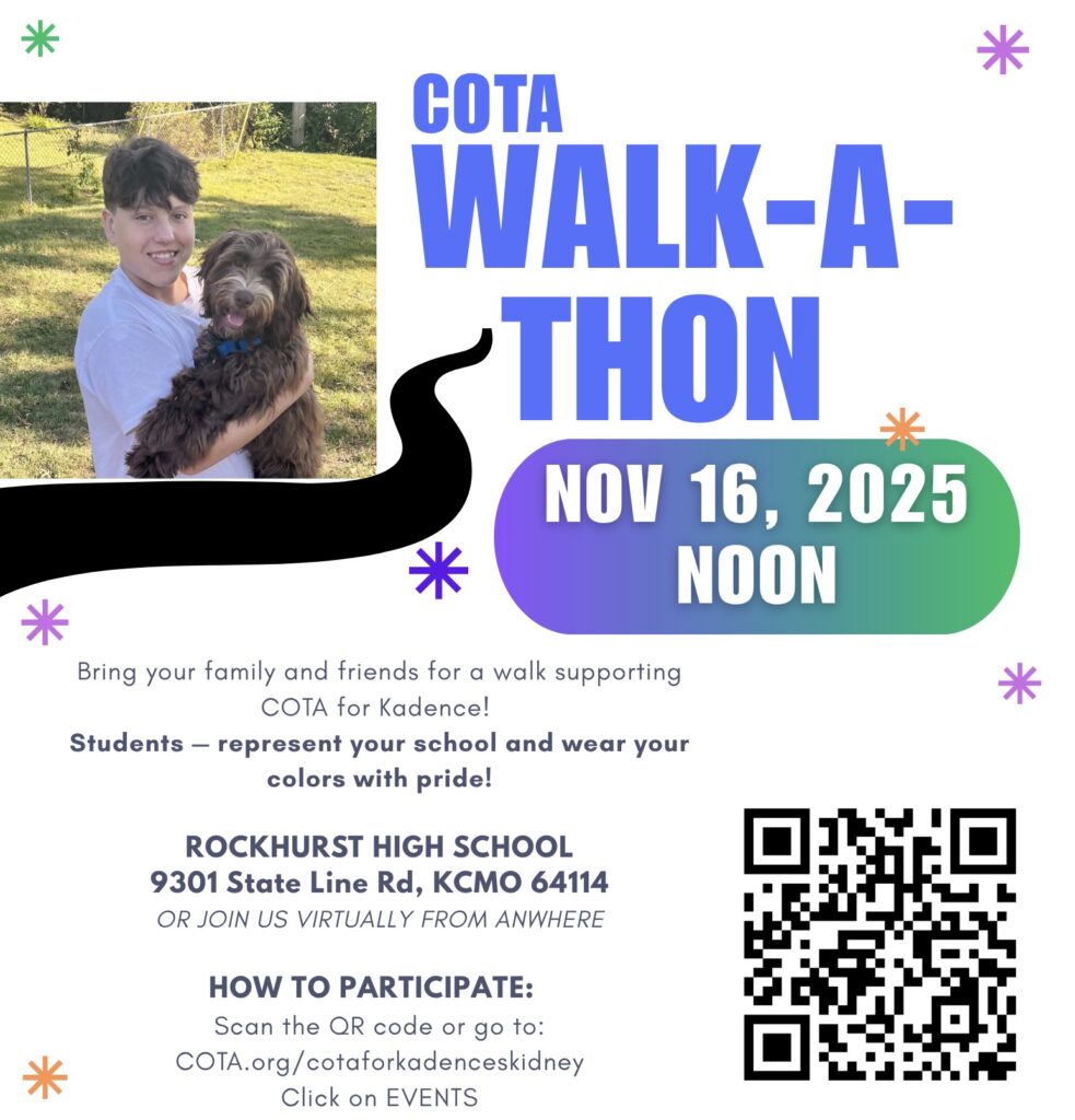 EVERY STEP COUNTS Walkathon flyer