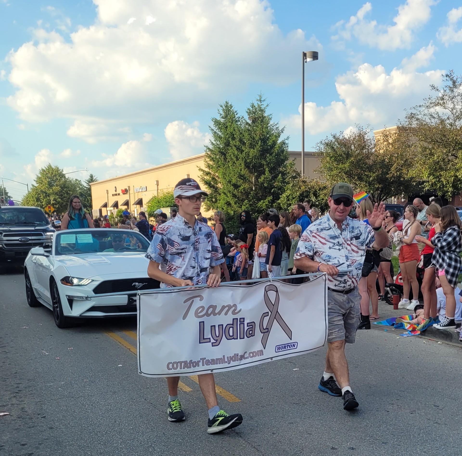 Fishers Spark Parade COTA for Team Lydia
