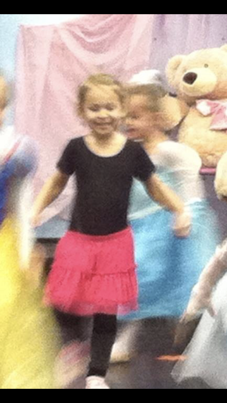 Lydia loves to dance at wishes dance studio