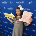 Lydia doing the Make a Wish requestathon