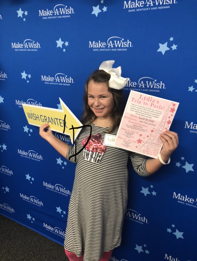 Lydia doing the Make a Wish requestathon
