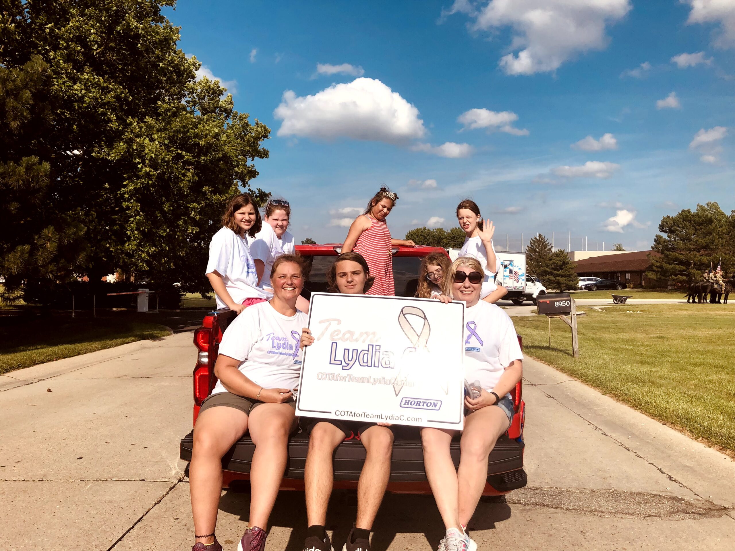 Fishers Spark Parade COTA for Team Lydia