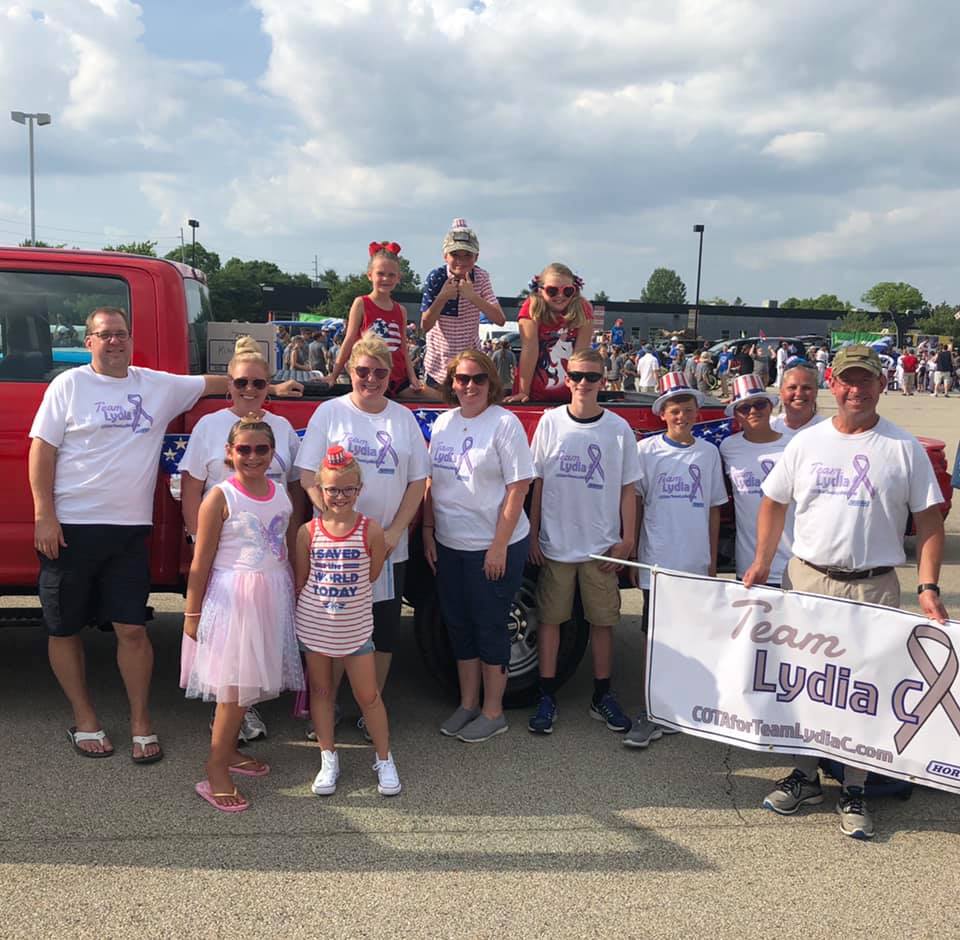 Fishers Spark Parade COTA for Team Lydia